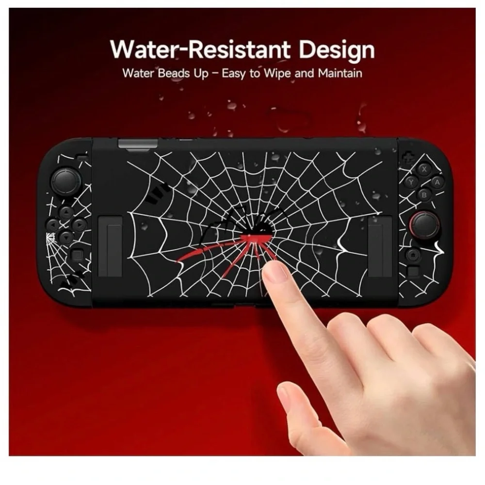 JEMDO Soft protective case for switch NS2 Black Spider 🕷️